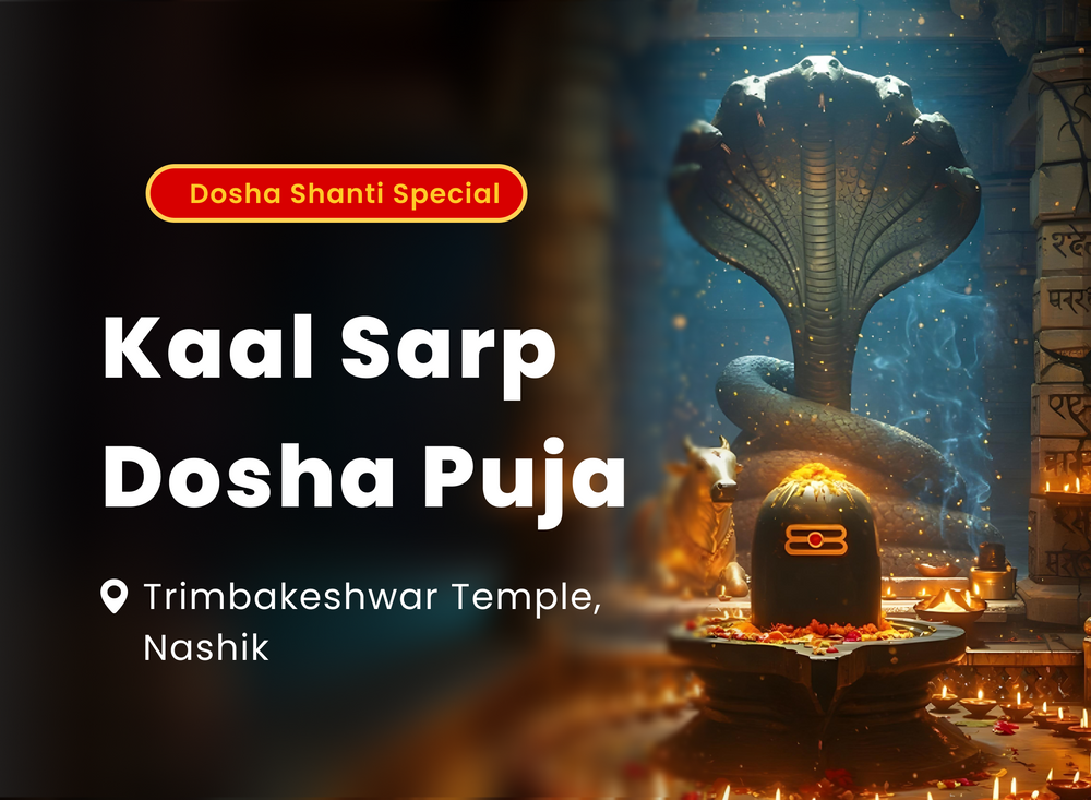 Kaal Sarp Dosh Nivaran Puja: At Trimbakeshwar Jyotirling Mandir, Nashik, Maharashtra