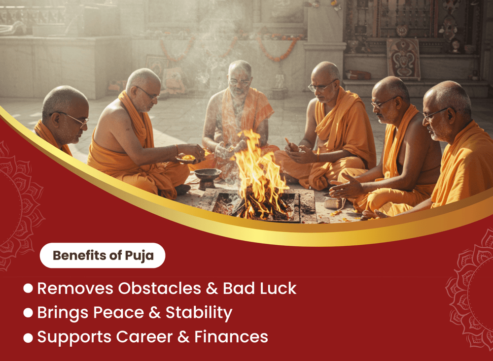 Shani Dhaiya Dosh Nivarana Puja: At Shri Navagrah Shani Temple, Ujjain, Madhya Pradesh - Instaastro Puja