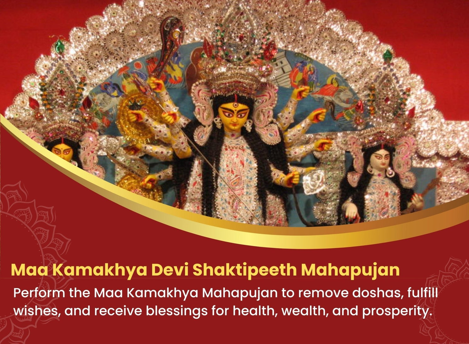 Maa Kamakhya Devi Mahapujan at Shaktipeeth, Guwahati - Instaastro Puja