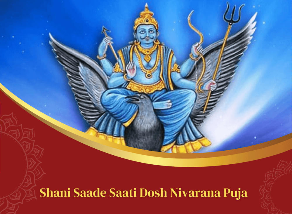 Shani Saade Saati Dosh Nivarana Puja: At Shri Navagrah Shani Temple, Ujjain, Madhya Pradesh - Instaastro Puja